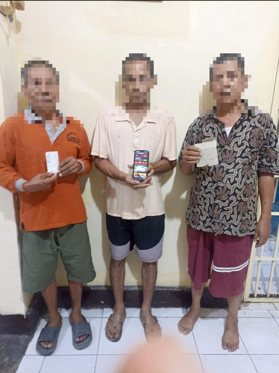 Operasi Pekat, Porles Sijunjung amankan Pelaku Judi Online