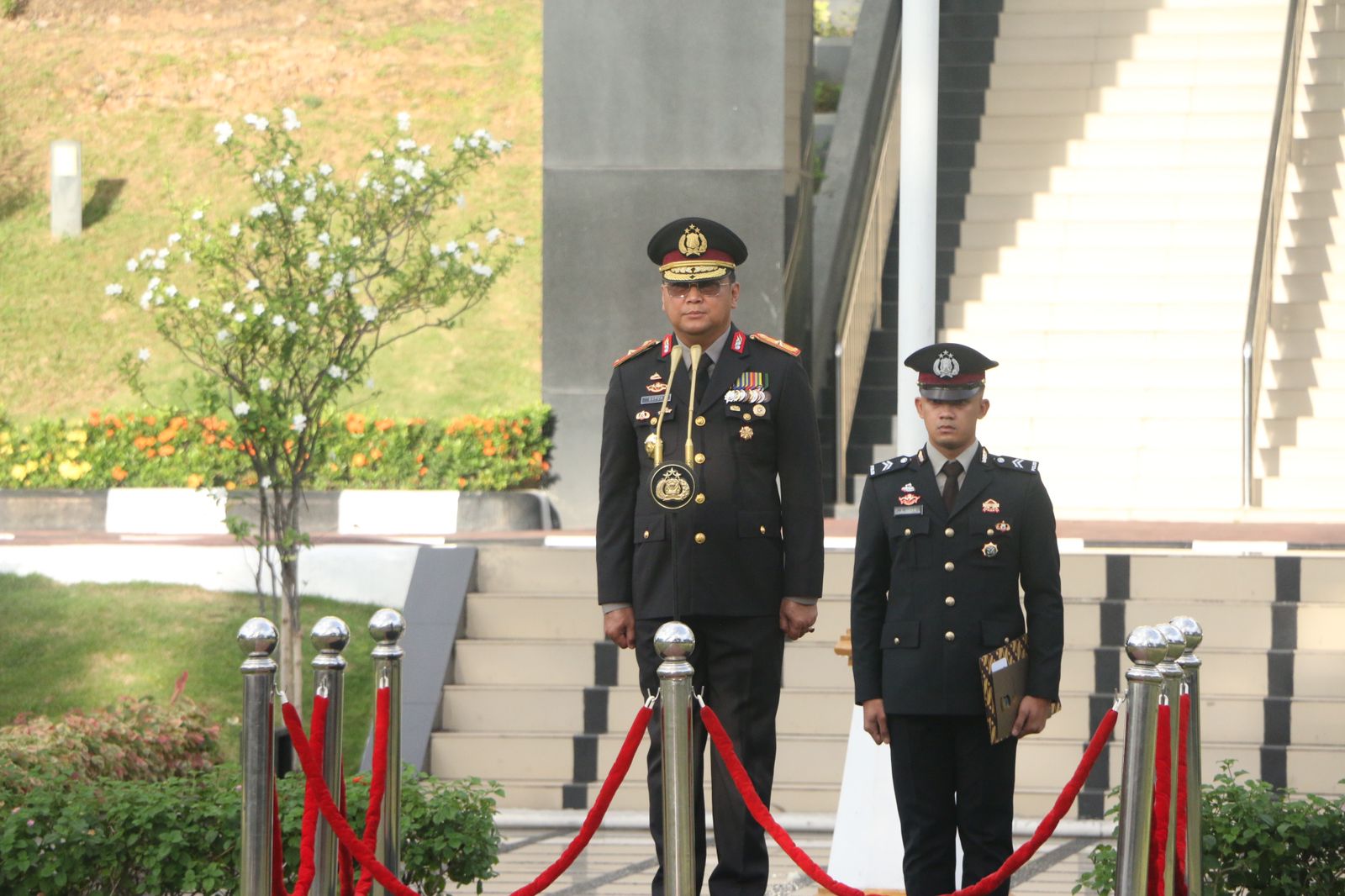 Wakapolda Sumbar pimpin Upacara Hari Sumpah Pemuda ke-96 tahun 2024 di Polda Sumbar